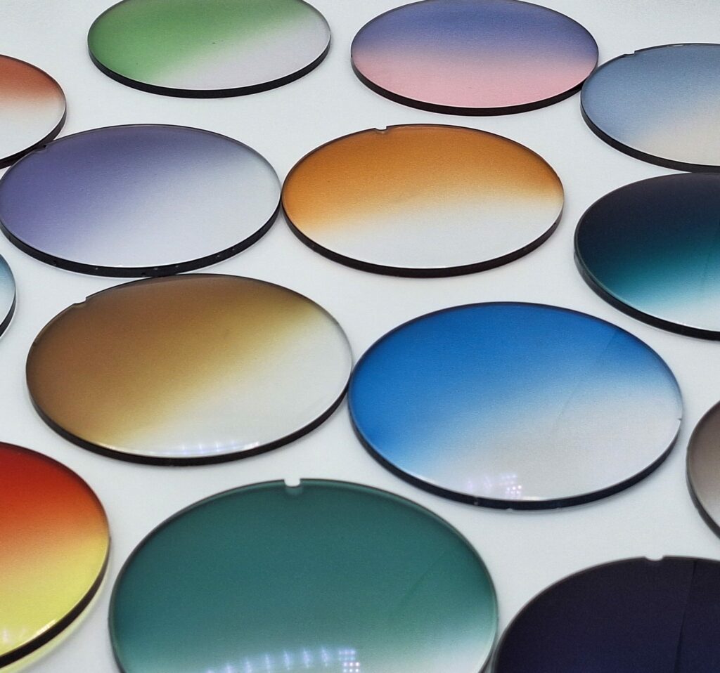 verres teintés dégradés